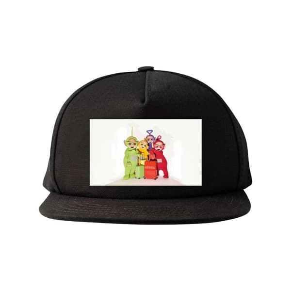 Snapback-lippalakki musta one size