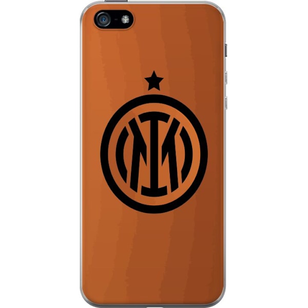 Apple iPhone 5 Genomskinligt Skal Inter Milan
