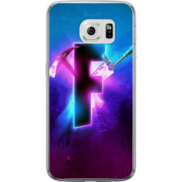 Samsung Galaxy S6 edge Gennemsigtig cover Fortnite