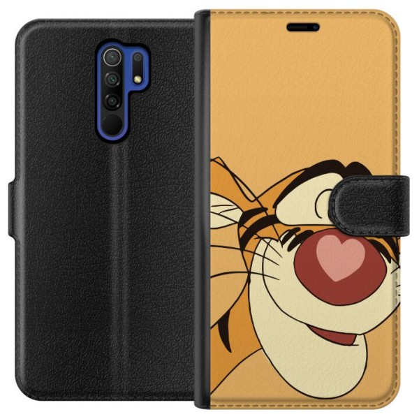 Xiaomi Redmi 9 Lompakkokotelo Tiger