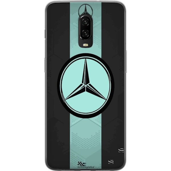 OnePlus 6T Genomskinligt Skal Mercedes