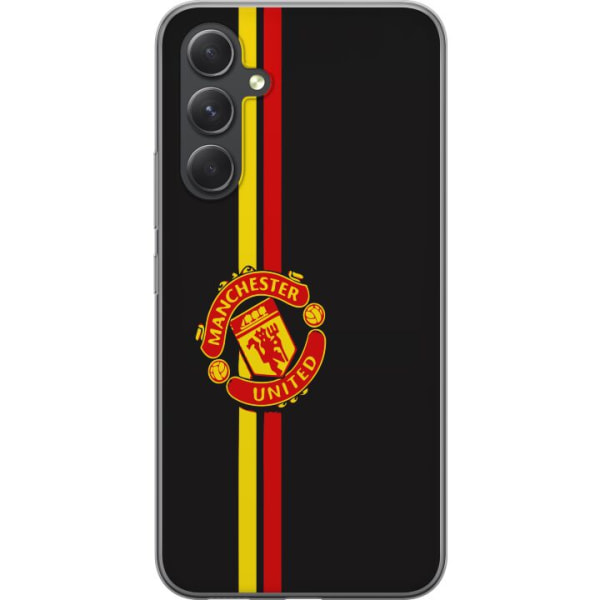 Samsung Galaxy S24 Läpinäkyvä kuori Manchester United F.C.