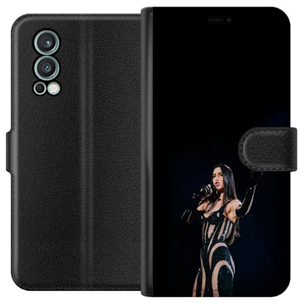 OnePlus Nord 2 5G Lompakkokotelo Dua Lipa – Pop Star Aesthet