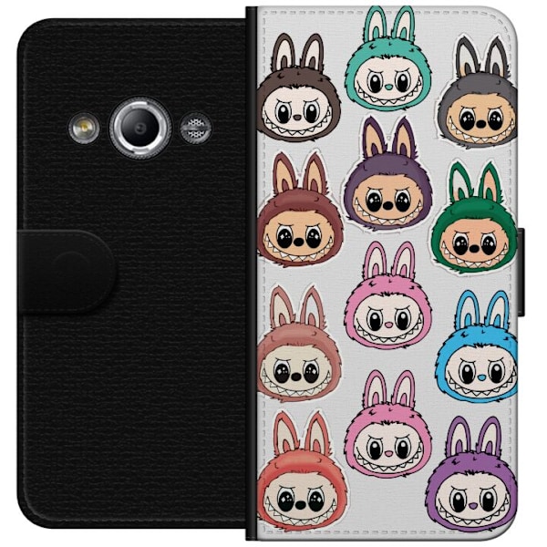 Samsung Galaxy Xcover 3 Lommeboketui Labubu Macaron Monster -