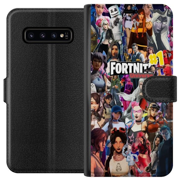 Samsung Galaxy S10 Lompakkokotelo Fortnite