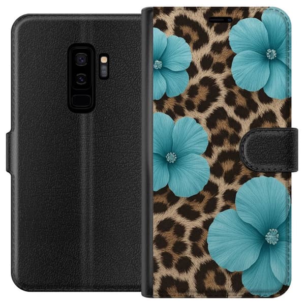 Kompatibel Tegnebogsetui til Samsung Galaxy S9+ Blossom Beast
