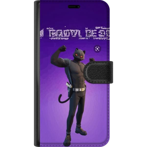 Kompatibelt Lommeboketui til Apple iPhone 13 mini Fortnite - Meowscles