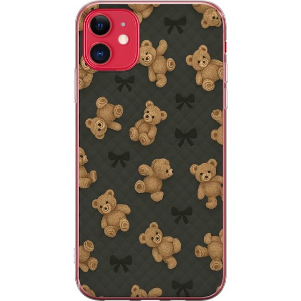 Apple iPhone 11 Genomskinligt Skal Teddy Hugs