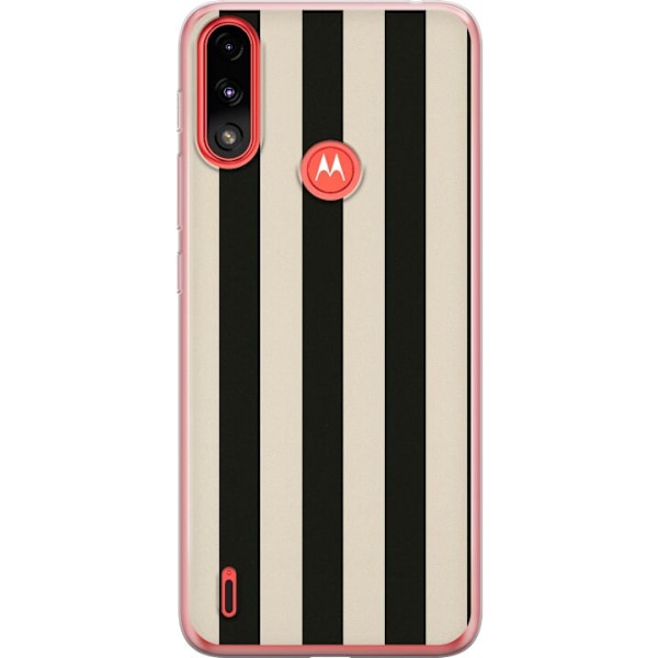 Motorola Moto E7 Power Läpinäkyvä kuori Rivivirta