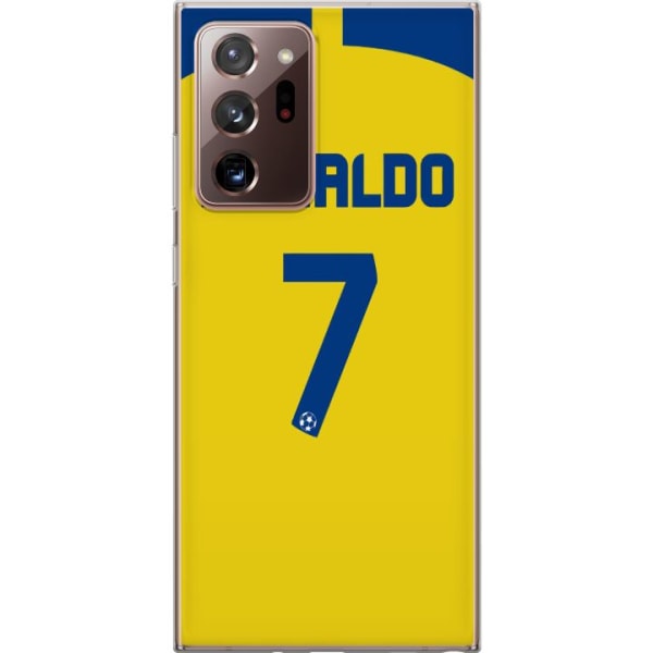 Samsung Galaxy Note20 Ultra Gennemsigtig cover Ronaldo