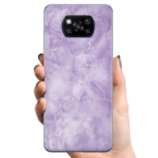 Xiaomi Poco X3 NFC TPU Mobilskal Marmor