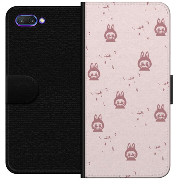 Honor 10 Plånboksfodral Labubu Neon Pop – Neonfärgad pop a