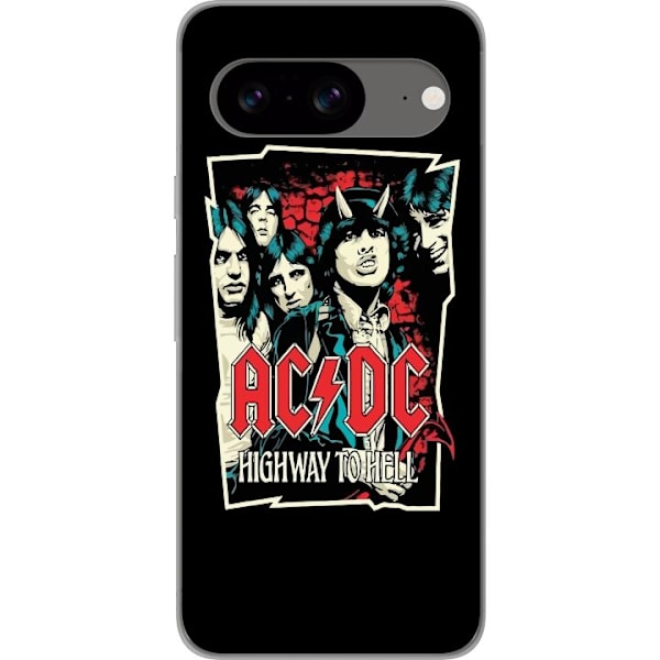 Google Pixel 8 Gennemsigtig cover AC/DC