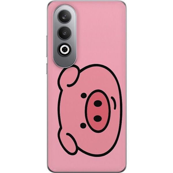 OnePlus Nord CE4 Läpinäkyvä kuori Kawaii Piggy