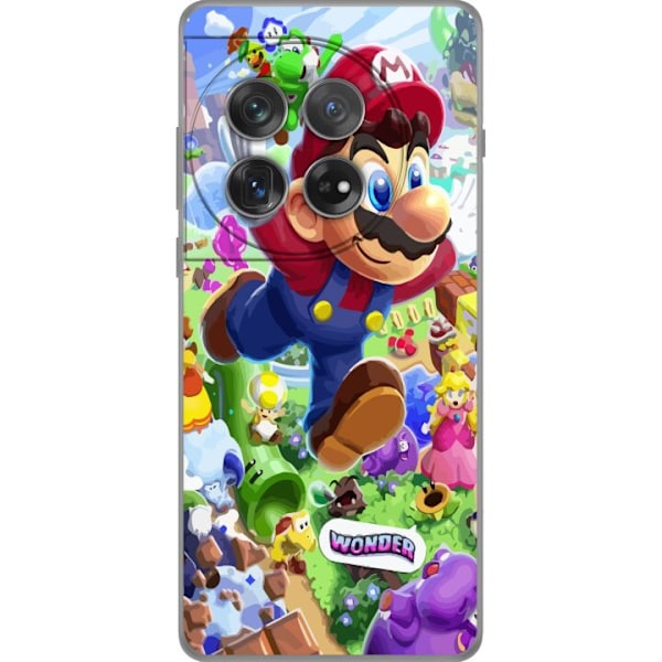 OnePlus 12 Genomskinligt Skal Super Mario Wonder