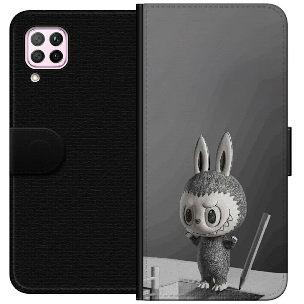 Huawei P40 lite Lompakkokotelo Pop Mart MEGA LABUBU LABUBU Ske