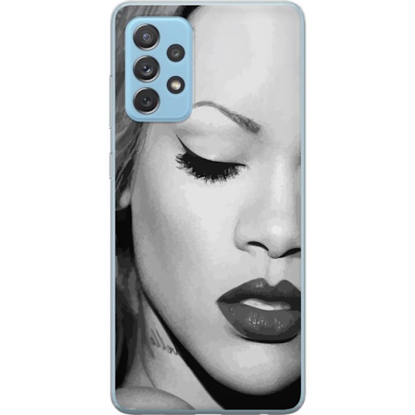 Samsung Galaxy A52 5G Gennemsigtig cover Rihanna – Aesthetic