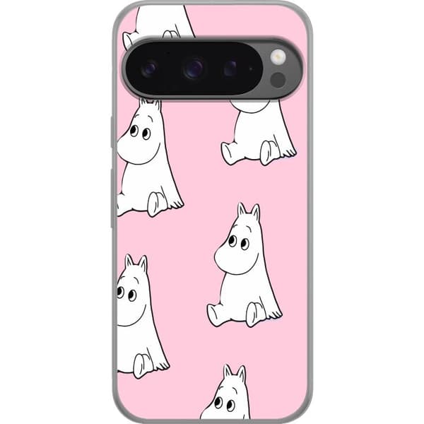 Kompatibelt Mobildeksel til Google Pixel 9 Pro XL Figurmönster rosa