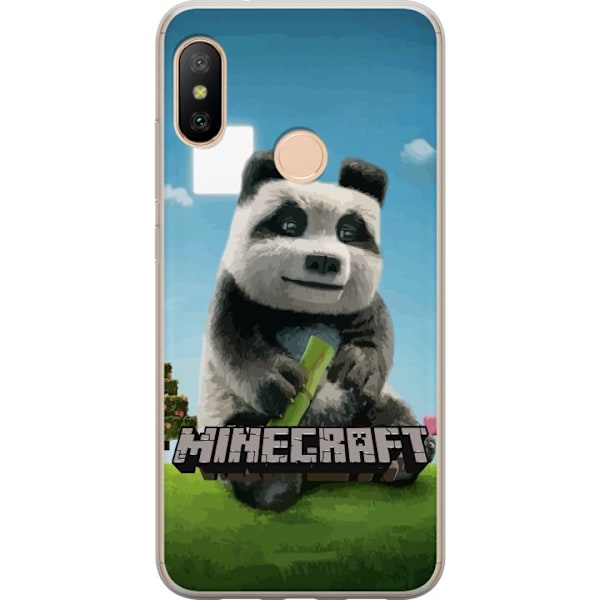 Xiaomi Redmi 6 Pro Genomskinligt Skal A Minecraft Movie
