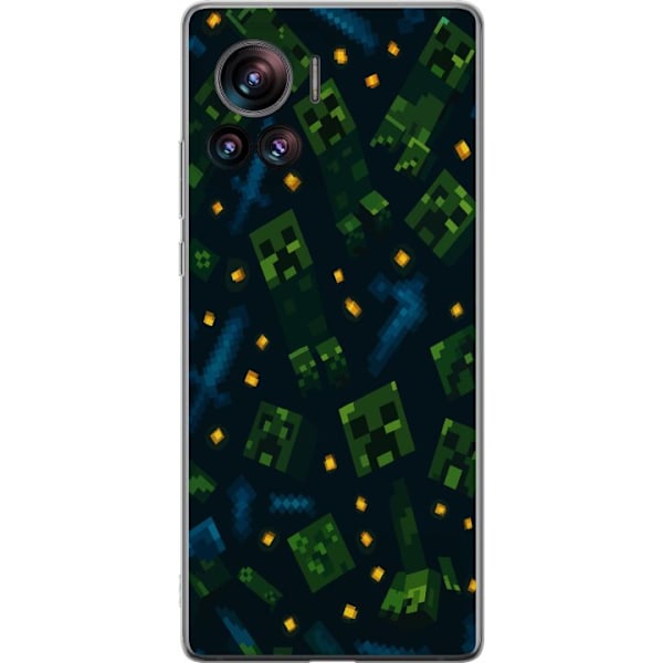 Motorola Edge 30 Ultra Gjennomsiktig deksel Minecraft Dungeons