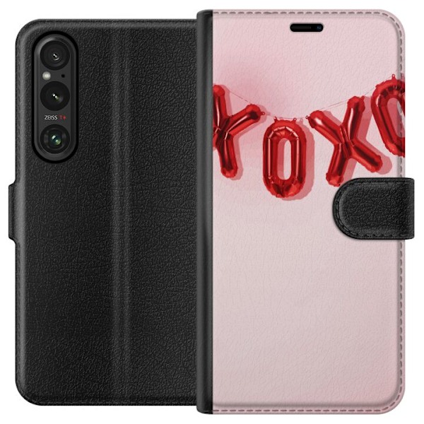 Sony Xperia 1 VI Plånboksfodral Alla hjärtans dag XOXO