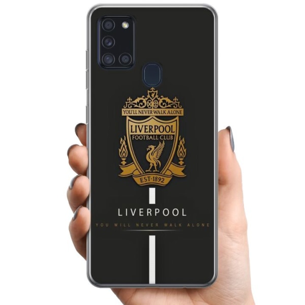 Samsung Galaxy A21s TPU Mobilskal Liverpool L.F.C.