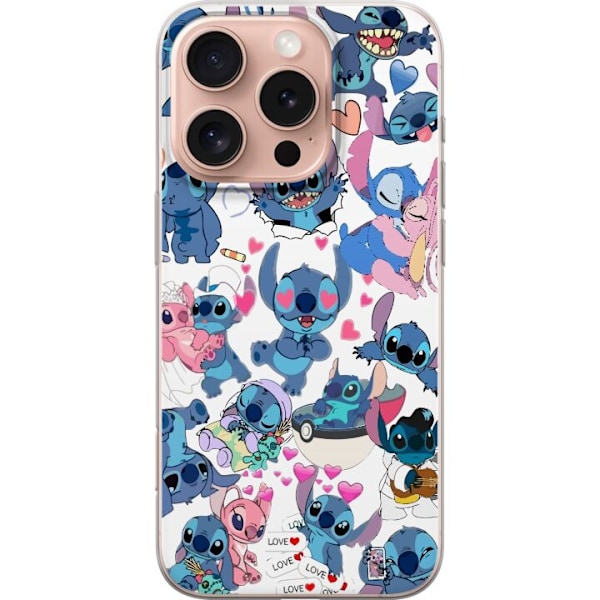 Apple iPhone 16 Pro Läpinäkyvä kuori Stitch
