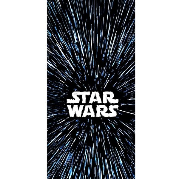 Kompatibel Tegnebogsetui til Apple iPhone 13 Pro Star Wars-logo med hyperspace-stjerner i ikonisk sci-fi-design sort