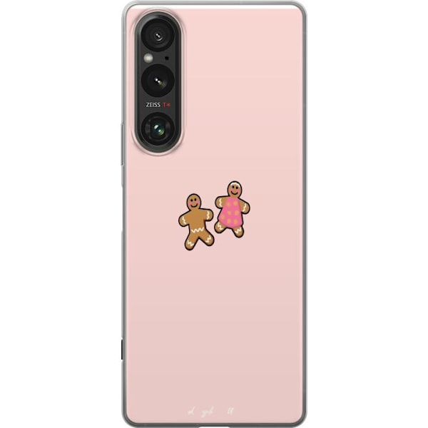 Sony Xperia 1 VI Läpinäkyvä kuori Piparkakut