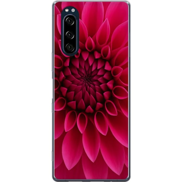 Sony Xperia 5 Läpinäkyvä kuori Rosecore