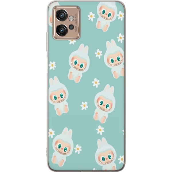 Motorola Moto G32 Läpinäkyvä kuori Labubu Candy Vibes