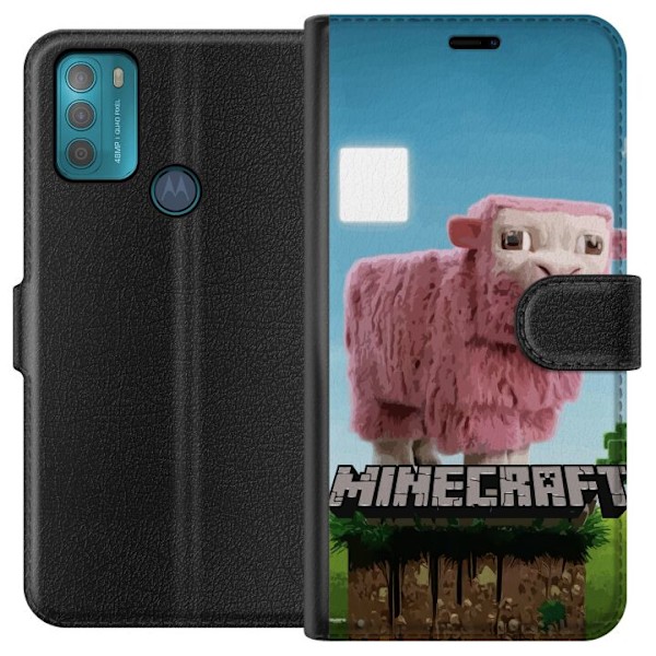 Motorola Moto G50 Lompakkokotelo A Minecraft Movie