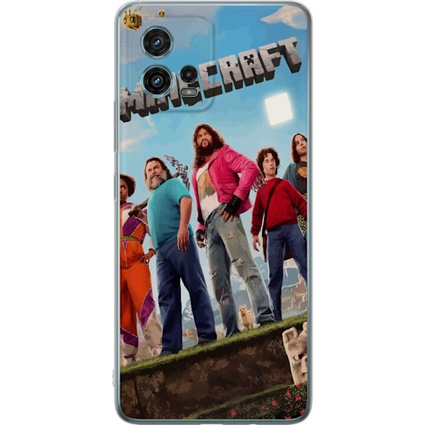 Motorola Moto G72 Genomskinligt Skal A Minecraft Movie