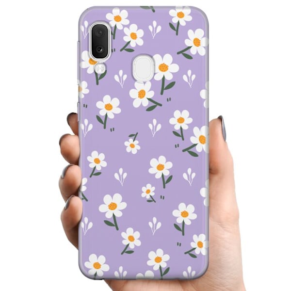Samsung Galaxy A20e TPU Mobildeksel Vakker Romantikk
