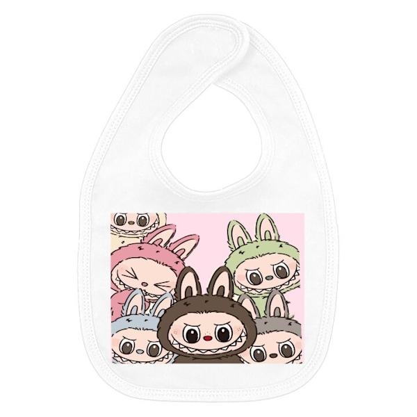 Baby Hagesmæk Labubu Classics Hvid one size