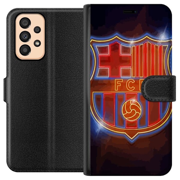 Samsung Galaxy A33 5G Tegnebogsetui FC Barcelona