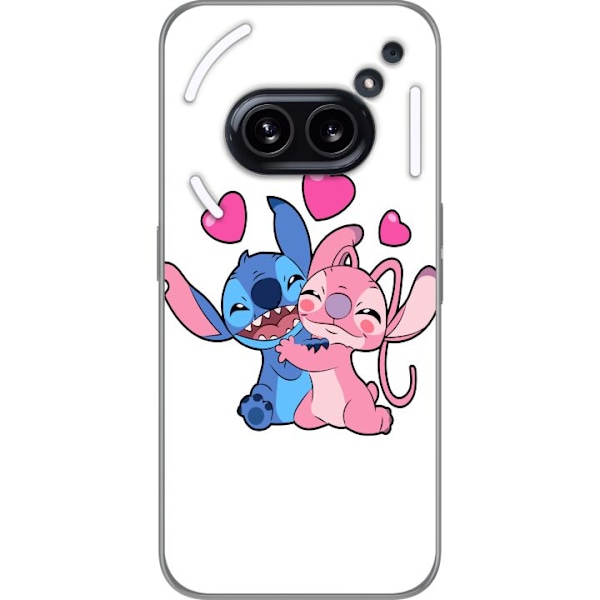 Nothing Phone (2a) Gennemsigtig cover Lilo & Stitch