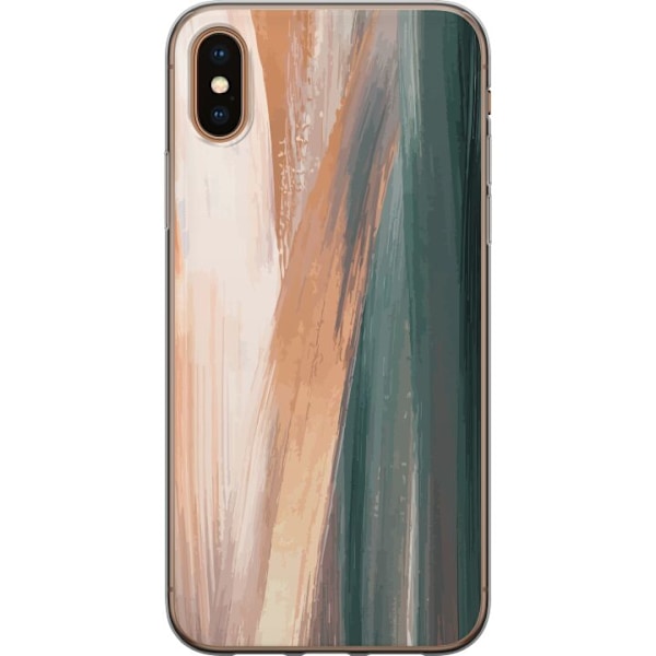 Apple iPhone XS Max Gennemsigtig cover Abstrakt Mønster