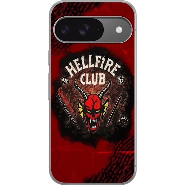 Google Pixel 9 Gennemsigtig cover HellFire Club - Fremmed