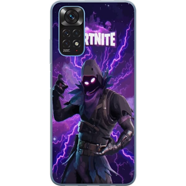 Xiaomi Redmi Note 11S Gennemsigtig cover Fortnite Raven