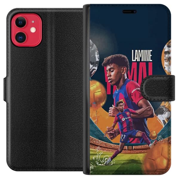 Kompatibel Tegnebogsetui til Apple iPhone 11 Lamine Yamal