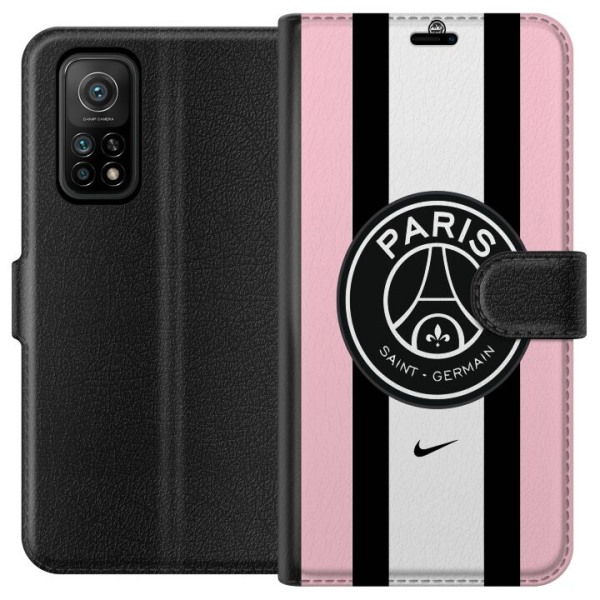 Xiaomi Mi 10T 5G Lompakkokotelo Paris Saint-Germain F.C.