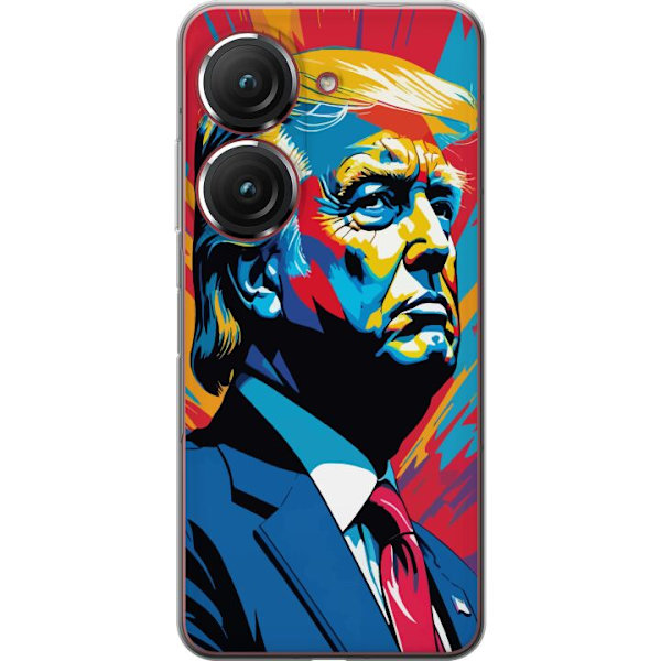 Asus Zenfone 9 Gennemsigtig cover Trump