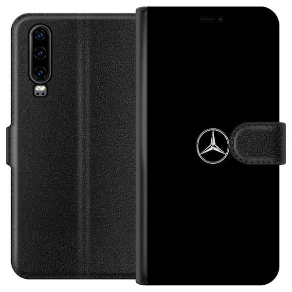 Huawei P30 Tegnebogsetui Mercedes-Benz