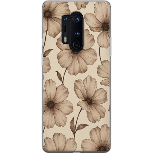OnePlus 8 Pro Läpinäkyvä kuori Pastel Rush