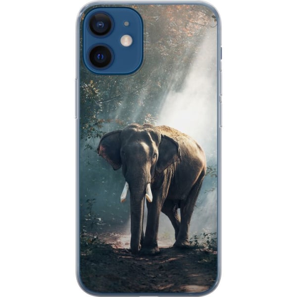 Apple iPhone 12 mini Cover / Mobilcover - Elefant