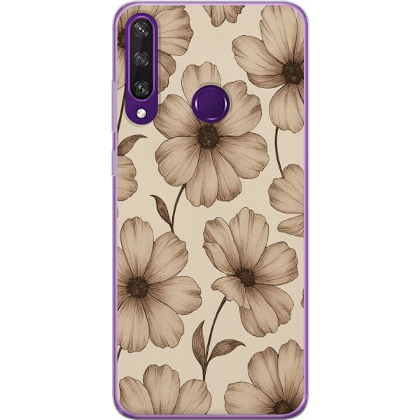 Huawei Y6p Läpinäkyvä kuori Pastel Rush