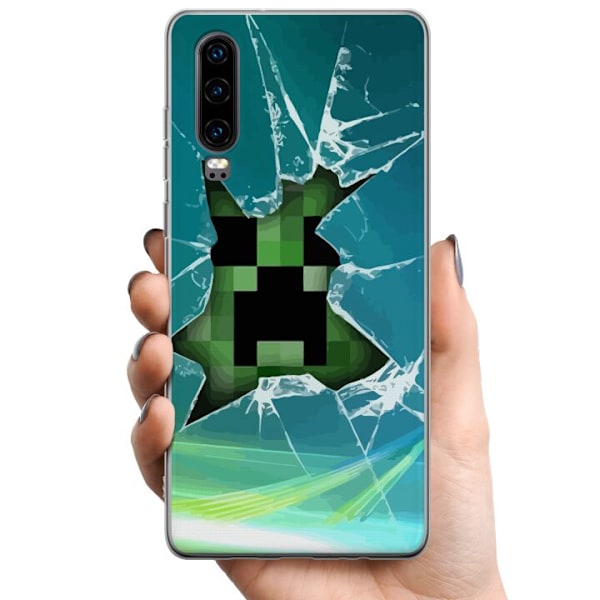 Huawei P30 TPU Mobildeksel MineCraft
