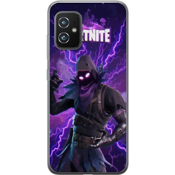 Asus Zenfone 8 Läpinäkyvä kuori Fortnite Raven