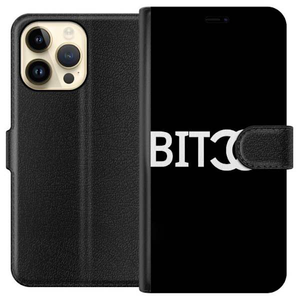 Apple iPhone 15 Pro Max Plånboksfodral Bitch Chanel Inspirerad Streetstyle Mode Textmotiv Trend Fashion Ikonisk Stil Urban Design